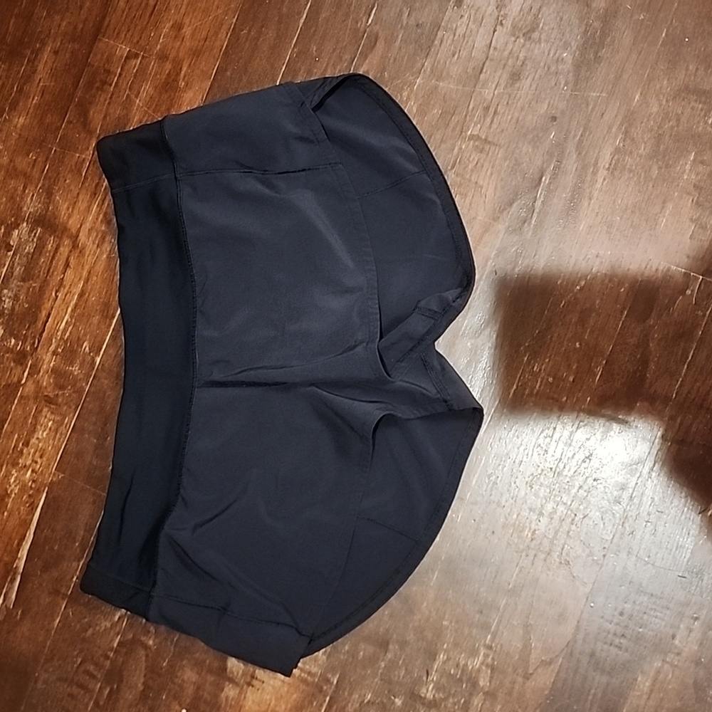 Lululemon Speed Up 2.5", black, size 8